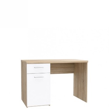 Forte Письмовий стіл 110x60 см, білий/дуб «Сонома», WNB935-Q36 - Home Club