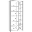 Forte Вітрина 90 см Clif Old – Wood Vintage/Бетон, CLFV721-C546 - Home Club, зображення 7