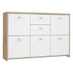 Forte Комод 115 см Best Chest, белый/дуб Artisan, SQNK233-C804 - Home Club, изображение 4