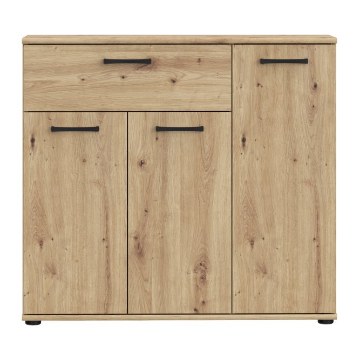 Forte Комода 90 см Niko, дуб Artisan, NIKK34-D78 - Home Club