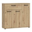 Forte Комода 90 см Niko, дуб Artisan, NIKK34-D78 - Home Club, зображення 4
