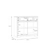 Forte Комод, JDKK221-D89 - Home Club, зображення 5