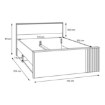 Forte Каркас кровати, AXKL1121-M635 - Home Club, изображение 8