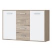 Forte Комода 120 см Antuza Білий/Дуб Сонома, NTU231-Q45F - Home Club, зображення 6