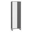 Forte Шкаф 70 см Quayle, цвет «Графит/Secret Grey», QXLS722-M732 - Home Club, изображение 4