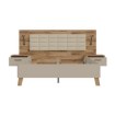 Forte Каркас ліжка + тумбочки, RCQL1164B-Q250 - Home Club, зображення 6
