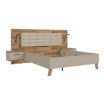 Forte Каркас ліжка + тумбочки, RCQL1164B-Q250 - Home Club, зображення 7