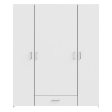 Forte Шафа 160 см із шухлядами Econobox, біла, ECBS842-120 - Home Club