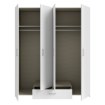 Forte Шафа 160 см із шухлядами Econobox, біла, ECBS842-120 - Home Club, зображення 3