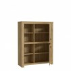 Forte Низька широка шафа, частково закрита, Havanna, дуб зі старінням, HVNS421R-D67 - Home Club, зображення 3