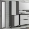 Forte Шафа 70 см Quayle Графіт/Secret Grey, QXLS721-M732 - Home Club
