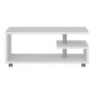 Forte Кофейный столик на колесиках 105x60 см Bailey, белый, BL1T01-120 - Home Club, изображение 2