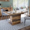 Forte Розкладний стіл 160x90 см Old – Wood Vintage, EST42T-H51 - Home Club