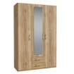 Forte Шкаф с зеркалом и ящиками, 130 см, Econobox 2, дуб Mauvella, ECBS931-D108 - Home Club, изображение 4