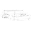 Forte Каркас ліжка, PNPL3181B-Q203 - Home Club, зображення 10