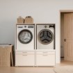 Forte Шафа для пральної машини Washcab, пісочно-бежева, WCBA142-U71S - Home Club, зображення 8