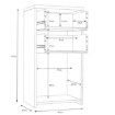 Forte Комод, SQNK211-C764 - Home Club, зображення 7