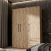 Forte Шафа 150 см із шухлядами, дуб Artisan, MKSS833-D78 - Home Club