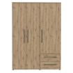 Forte Шафа 150 см із шухлядами, дуб Artisan, MKSS833-D78 - Home Club, зображення 2