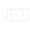 Forte Розкладний стіл 160x90 см Lewisville Secret Grey/Дуб Валенсія, TBLT7029-M830 - Home Club, зображення 6