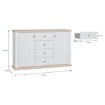Forte Комод, PNTK233-Q214 - Home Club, зображення 8