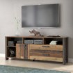 Forte Вінтажна шафа для телевізора в стилі лофт, 160 см, Clif Old – Wood Vintage/Beton, CLFT235-C546 - Home Club