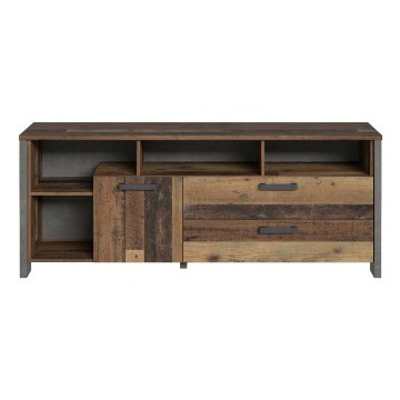 Forte Вінтажна шафа для телевізора в стилі лофт, 160 см, Clif Old – Wood Vintage/Beton, CLFT235-C546 - Home Club