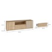 Forte Тв-тумба, AXKT131L-M802 - Home Club, зображення 10