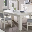 Forte Розкладний стіл Kashmir 160x90 см, біла сосна, KSMT40-D43 - Home Club