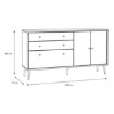 Forte Комод P, HLTK231REC-M793 - Home Club, зображення 6