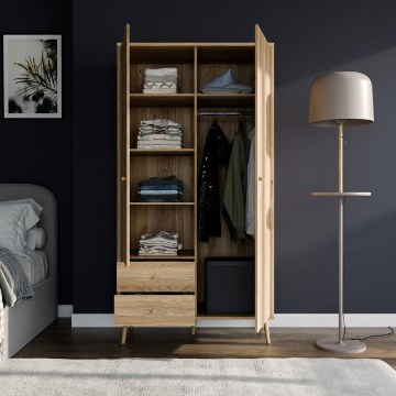 Forte Шафа для одягу L, HLTS721LEC-D108 - Home Club