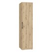 Forte Вузька шафа-колонка з полицями Cadixo, дуб Artisan, CDXS81-D78 - Home Club, зображення 4