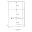 Forte Низька відкрита полиця Old – Wood Vintage, T2KR40-H51 - Home Club, зображення 5
