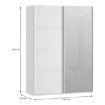 Forte Шафа для одягу, SSQS72414-120 - Home Club, зображення 7
