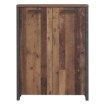 Forte Шкафчик 90 см Clif Old – Винтажное дерево/бетон, CLFR325-C546 - Home Club, изображение 2