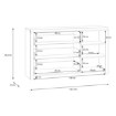 Forte Комод P, DQLK221-M265 - Home Club, зображення 9