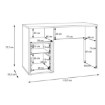 Forte Письмовий стіл, WEXB222-M820 - Home Club, зображення 7