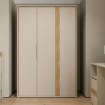 Forte Шафа 130 см Wexlin Пісочний/Дуб Mauvella, WEXS831-M820 - Home Club