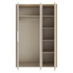 Forte Шафа 130 см Wexlin Пісочний/Дуб Mauvella, WEXS831-M820 - Home Club, зображення 4