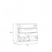 Forte Комод, SFNK211-M378 - Home Club, зображення 5