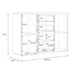 Forte Скандинавский комод 130 см Winnie, WNK26-C830 - Home Club, изображение 8
