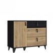 Forte Комод в стиле лофт Lya, дуб Cabezone/дуб Mauvella, LYAK221-M688 - Home Club, изображение 2