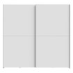 Forte Розсувна шафа 200 см Schach&amp;matt, біла, SHMS32231-120 - Home Club, зображення 2