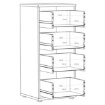 Forte Комод, T2KK211-U60 - Home Club, зображення 7