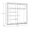 Forte Шафа для одягу, RCQS92413B-Q313 - Home Club, зображення 14