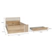 Forte Каркас ліжка, AXKL1121-M802 - Home Club, зображення 7