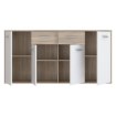 Forte Комод 165 см Antuza Білий/Дуб Сонома, NTU241-Q45F - Home Club, зображення 3