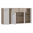 Forte Комод 165 см Antuza Білий/Дуб Сонома, NTU241-Q45F - Home Club, зображення 5