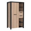 Forte Шафа 90 см з висувними ящиками Black Hill «Слива» Comano/Чорний, BLHS5211-C876 - Home Club, зображення 4
