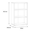 Forte Вузька низька шафа 55 см, біла, T2KR70-120 - Home Club, зображення 4
